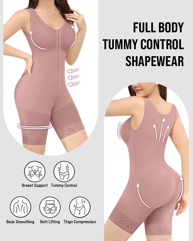 ShapeShyft® Double Compression Tummy Control Shapewear With Bra