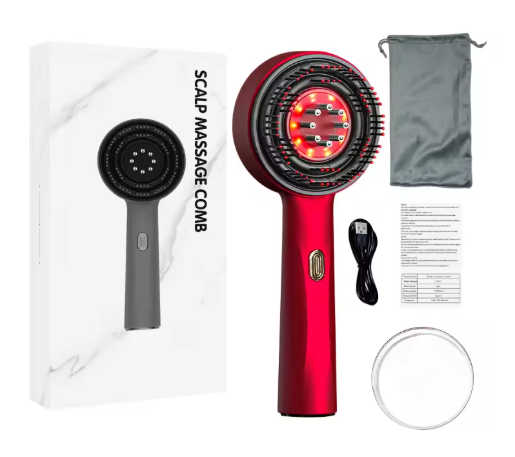 InfraredLuxe® ELECTRIC SCALP MESSAGER - RED LIGHT THERAPY FOR HAIR GROWTH