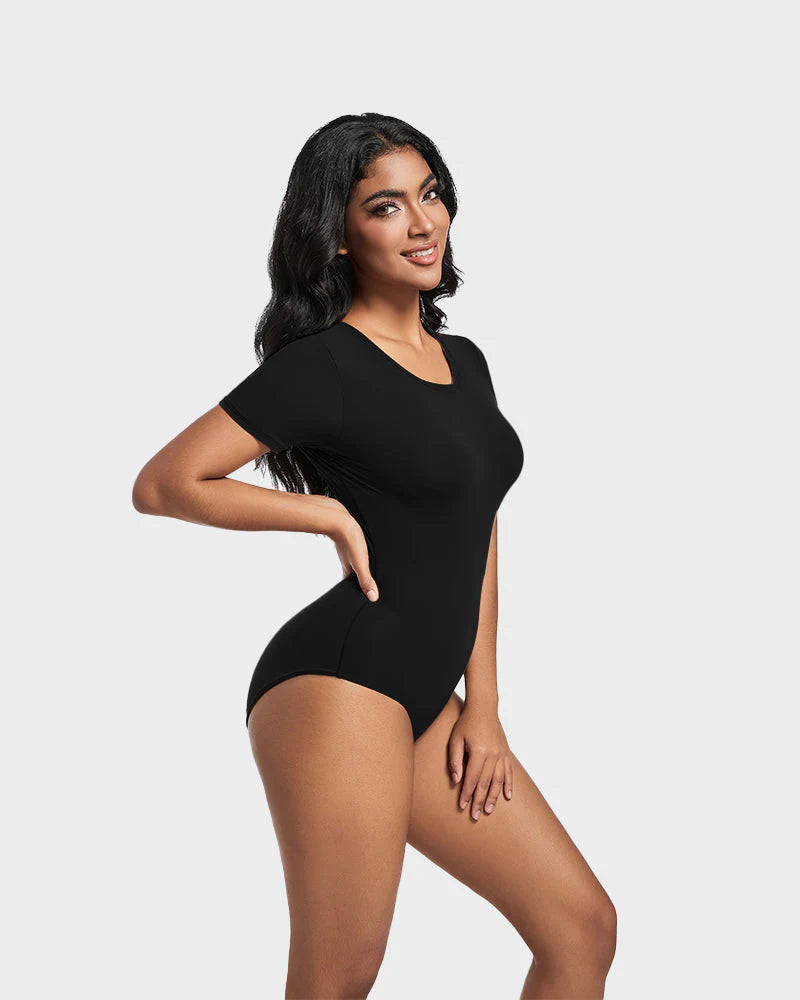 ShapeShyft® Comfy Sculpt Round Neck T-Shirt Bodysuit